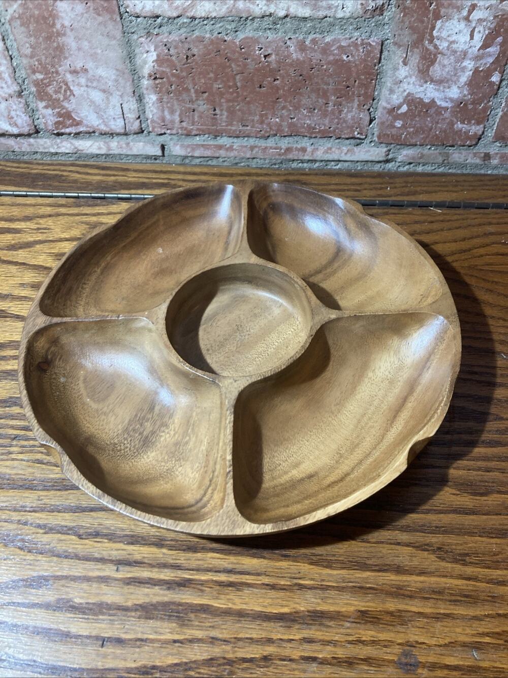 Mountainwoods Chip and Dip Tray, Acacia Wood